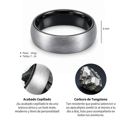 Anillo Titan - Tungsteno
