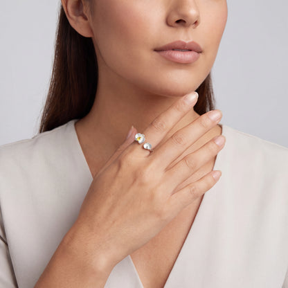 Anillo Orquídea - Plata .925