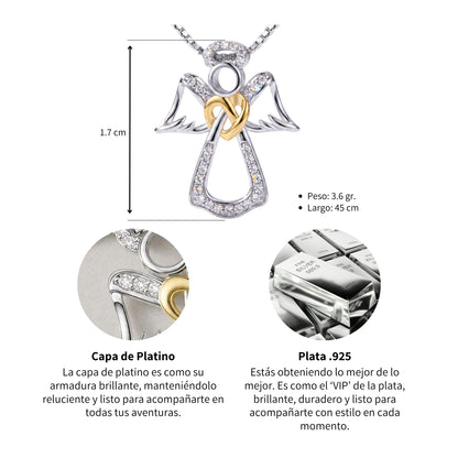 Collar Ángel de la Guarda - Plata .925