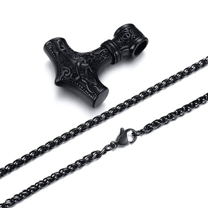 Colar Mjölnir - Acero Inox.