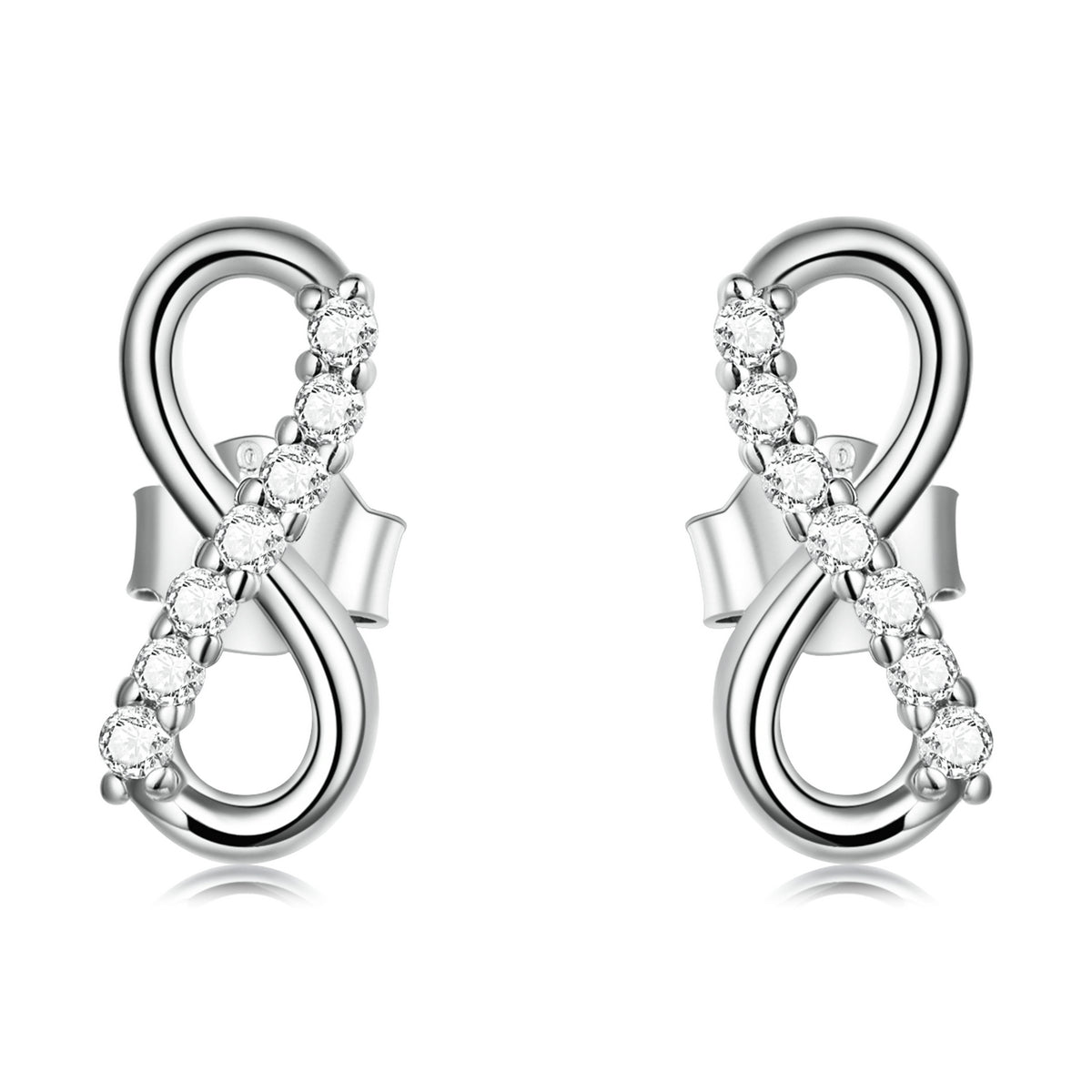 Aretes Infinito - Plata .925