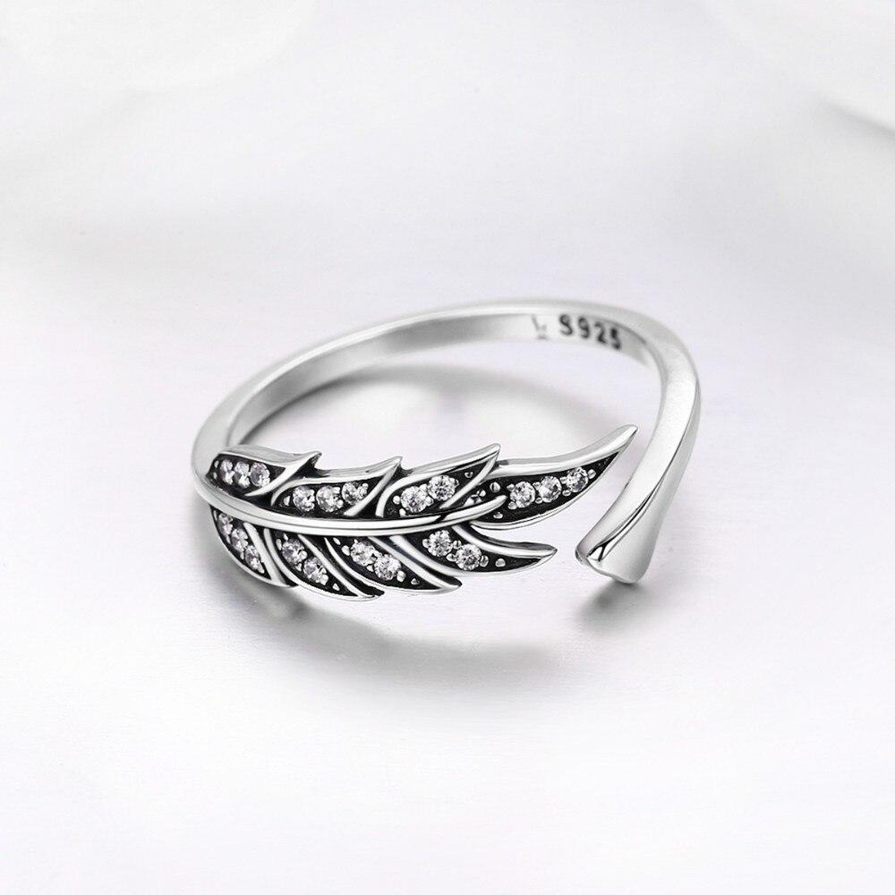 Anillo Pluma Plata .925 Chulada Joyer a